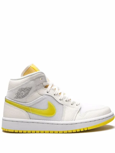 Jordan Air Jordan 1 Mid SE "Voltage Yellow" sneakers White DB2822