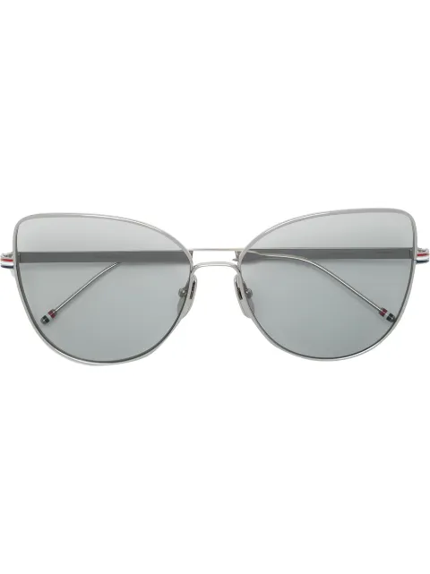 Thom Browne Eyewear TB121 cat-frame sunglasses Black TBS121