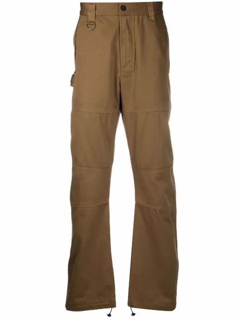 Diesel Green Label panelled trousers Brown A027010BEAN