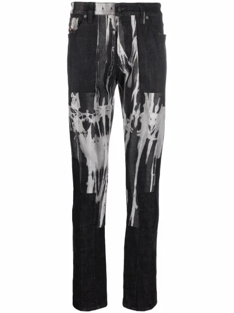 Diesel D-Kras slim-fit jeans Black A0334309B35