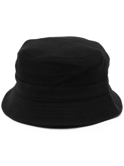 Lacoste logo-patch detail sun hat Black RK2056