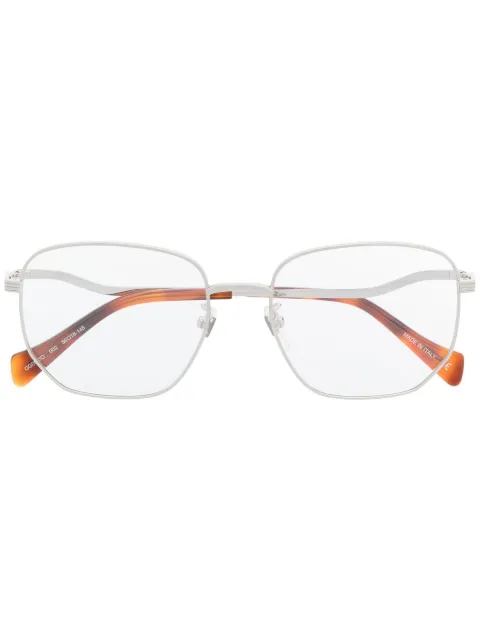 Gucci Eyewear square-frame clear glasses Silver GG0973O002