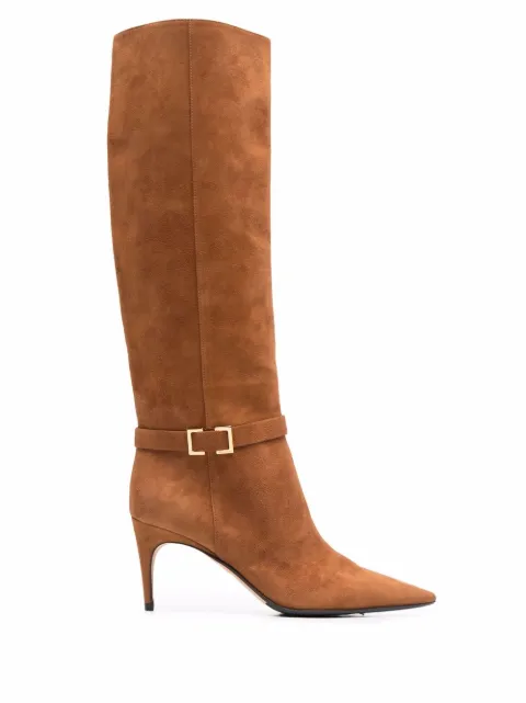 Sergio Rossi Sr Mini Prince suede boots Brown A95960MCAZ01