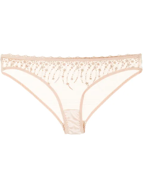 Gilda & Pearl Under the Stars sheer briefs Neutrals 1926SABLE