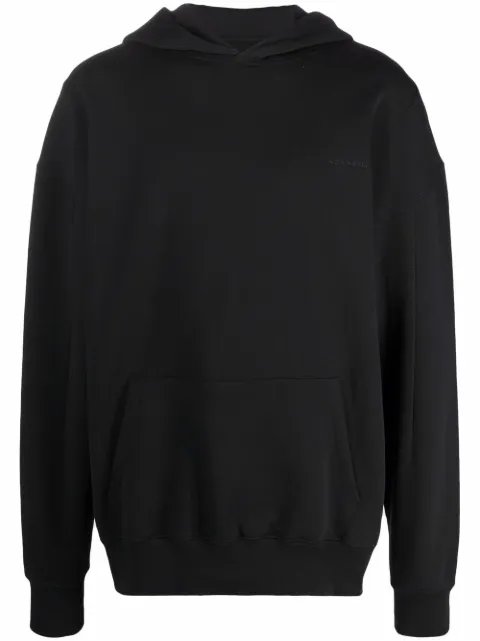 A-COLD-WALL* logo-patch pullover hoodie Black ACWMW033