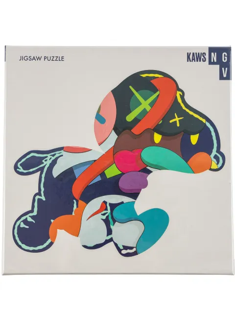 KAWS Stay Steady jigsaw puzzle Blue KAWS058