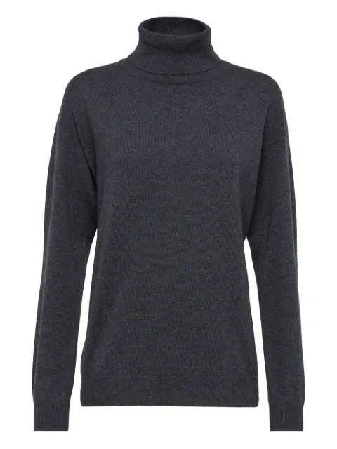 Brunello Cucinelli roll-neck cashmere sweater Grey M12150103C2803