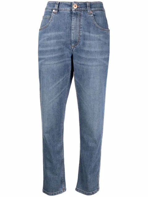 Brunello Cucinelli mid-rise straight-leg jeans Blue MH186P5676C7814