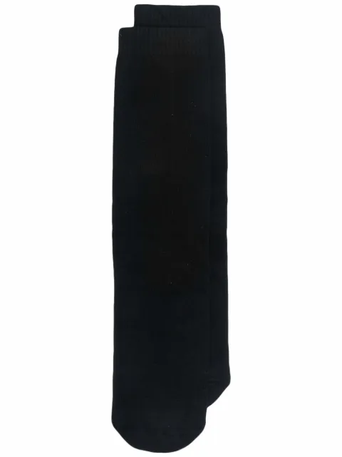 Golden Goose star logo-print knitted socks Black GUP00911P000489