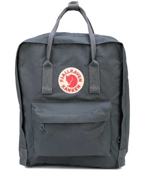 Fjällräven Kanken logo-patch backpack Grey F23510031