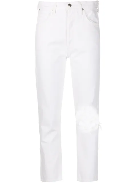 Citizens of Humanity Charlotte straight-leg jeans White 17623006