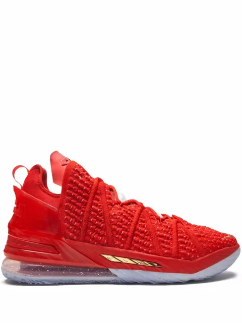 Nike LeNron 18 "Xmas In LA" sneakers Red DB8148