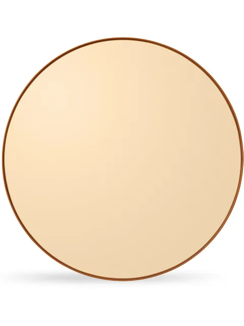 AYTM Circum round mirror Brown 500180633009