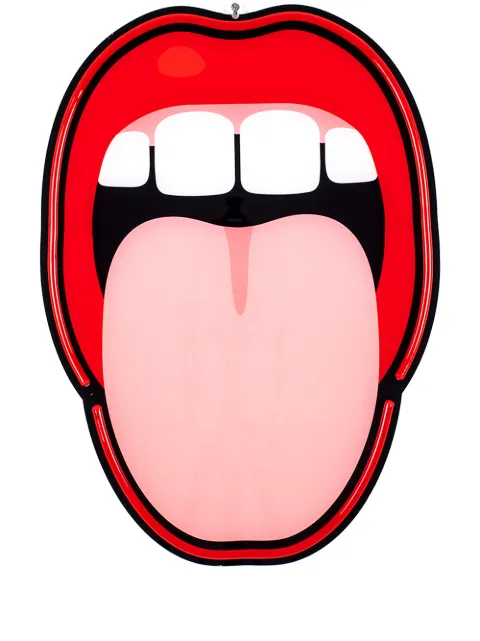 Seletti Tongue wall lamp Red 13101