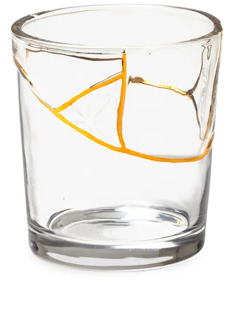 Seletti Kintsugi two-tone glass White 9658