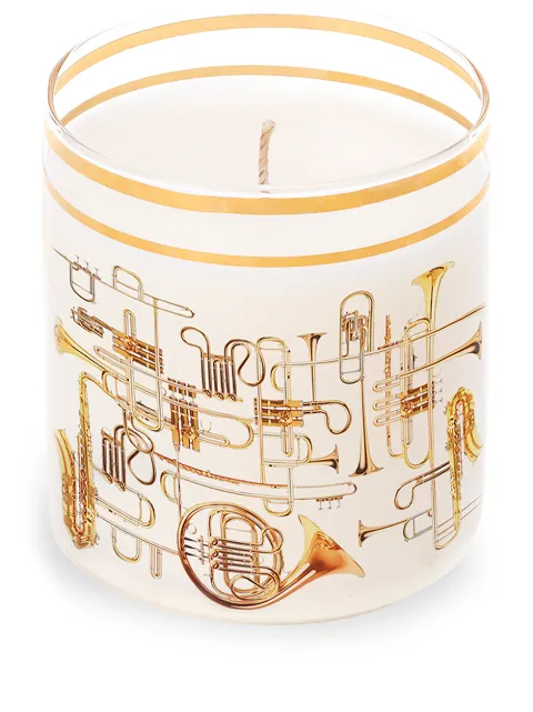 Seletti Trumpets porcelain candle White 14085