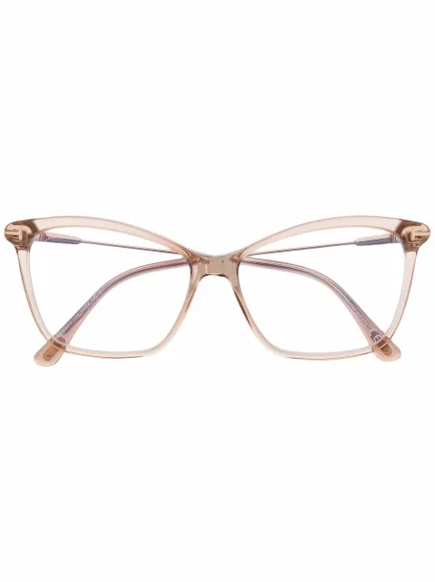 TOM FORD Eyewear square-frame glasses Neutrals FT5687B