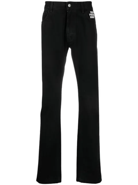Raf Simons slim-fit denim jeans Black 211M31010134