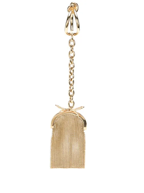 Balenciaga metallic purse bracelet Gold 426652I3G1G