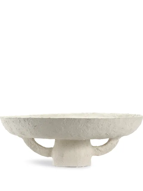 Serax Earth textured plate White B7220007