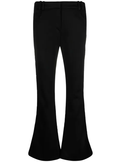 Balmain tailored flared trousers Black VF0PP015J017