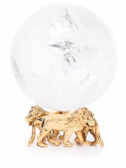 Goossens small Lion Ball decorative object Gold GOOP16OB01YG
