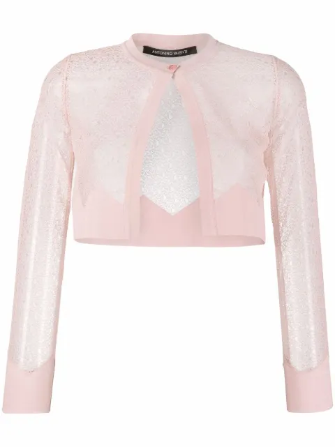 Antonino Valenti cropped wide-leg trousers Pink 1251MAV21S40
