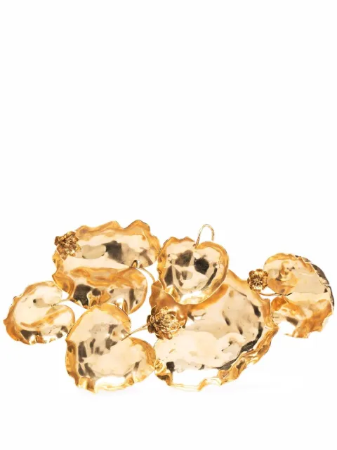 Goossens Water lily sundries tray Gold GOOP21OB12YG