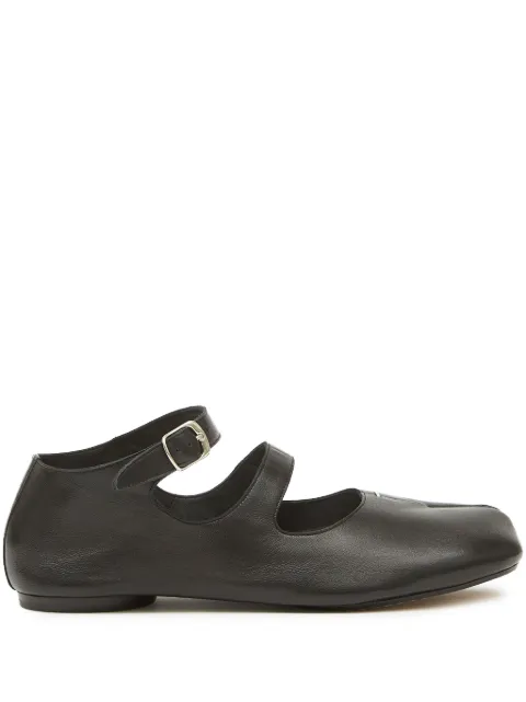 Maison Margiela Tabi calfskin ballerinas Black S58WZ0109PR869
