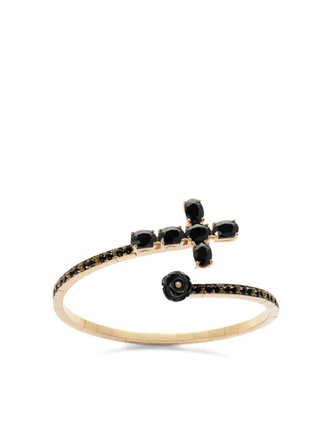 Dolce & Gabbana 18K yellow gold Sicily sapphire bracelet Gold WBMF2GWSBL1