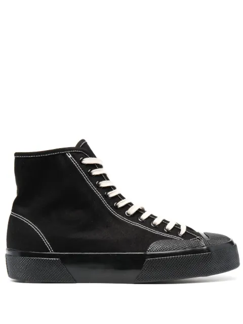 Superga high-top lace-up sneakers Black S8113GWM