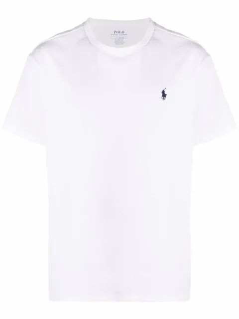 Polo Ralph Lauren embroidered logo T-shirt White 710811284002