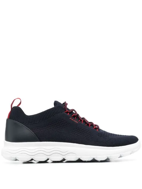 Geox knitted low-top sneakers Blue U15BYA0006K