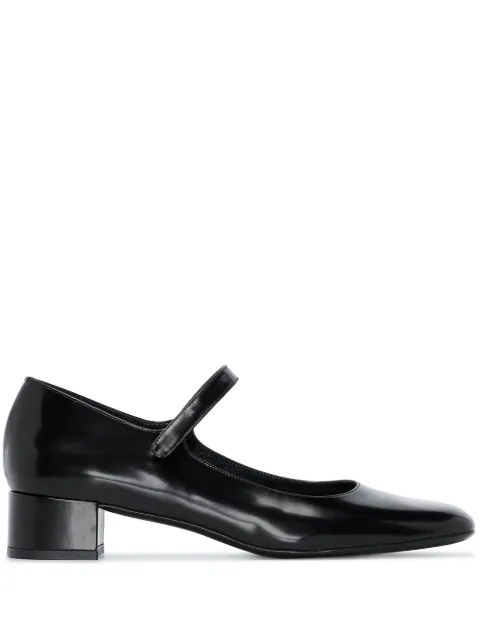 BY FAR Ginny leather pumps Black 21PFGINPBLW