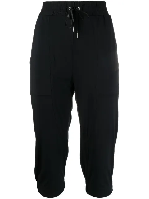 Helmut Lang Pre-Owned 1990s drawstring-waist cropped trousers Black HLAN250