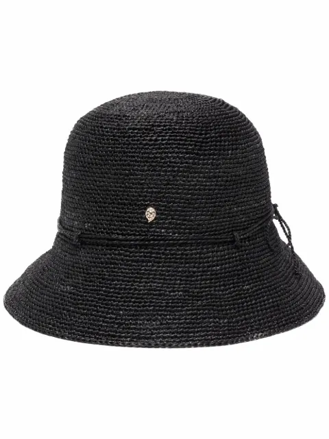 Helen Kaminski woven bucket hat Black HAT50332CHARCOAL