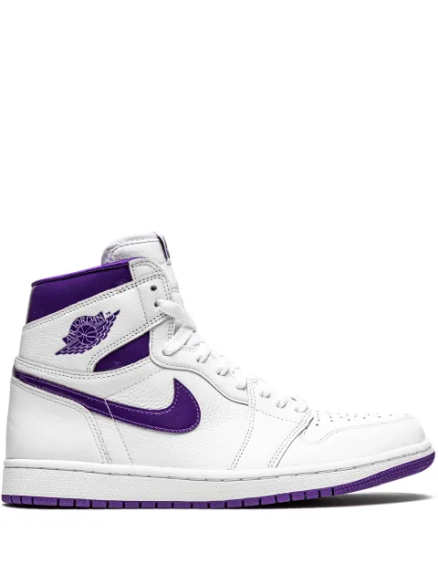 Jordan Air Jordan 1 Retro High "Court Purple" sneakers White CD0461