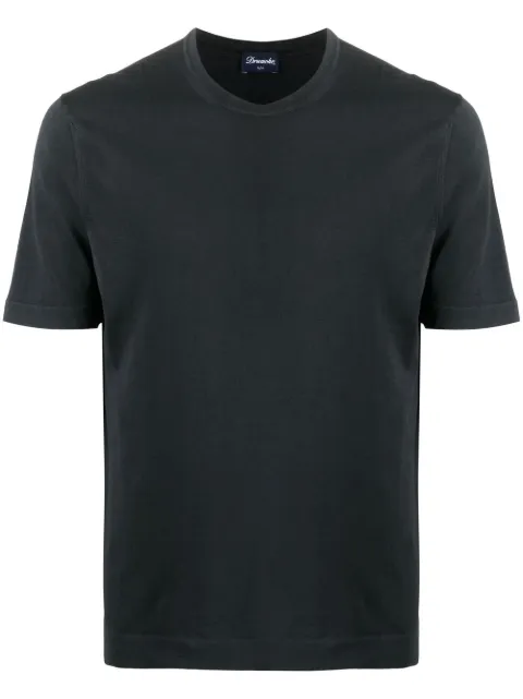 Drumohr short-sleeve T-shirt Black D0GF100
