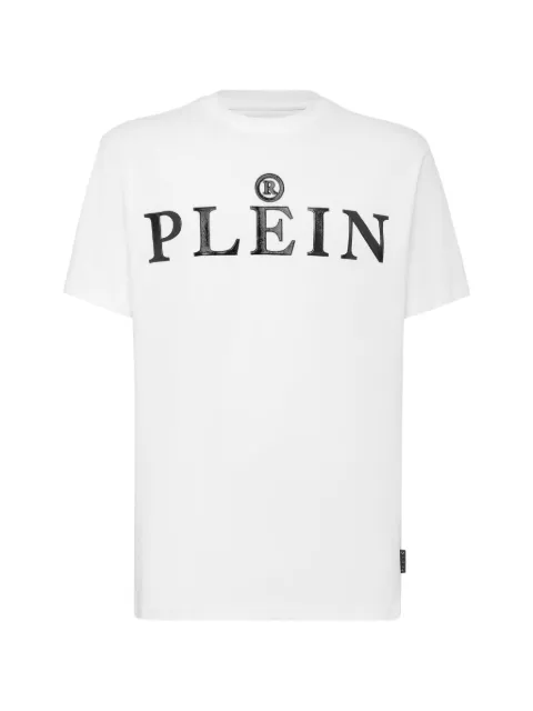 Philipp Plein logo-print T-shirt White AAACUTK0031PJY002N