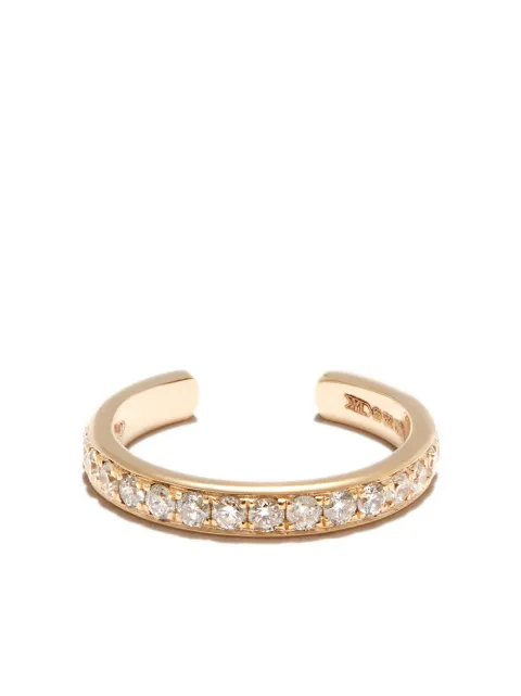Yvonne Léon 18kt yellow gold diamond ear cuff Gold CLIPSIMPLEOB