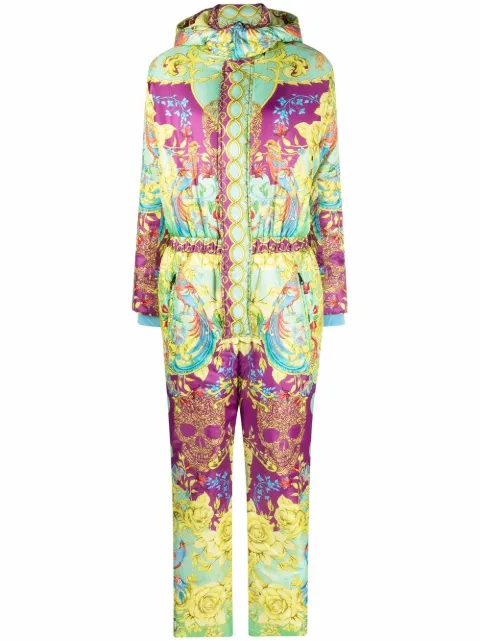 Philipp Plein New Baroque ski jumpsuit Yellow FAACWRS0030PNY002N