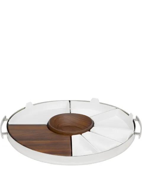 Christofle Mood Party round tray (40cm) Silver 3570660331358
