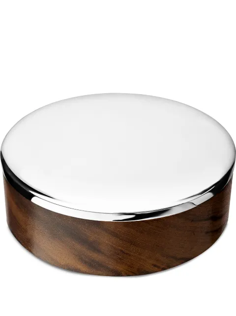 Christofle large Uni round box (12cm) Silver 7870660303314