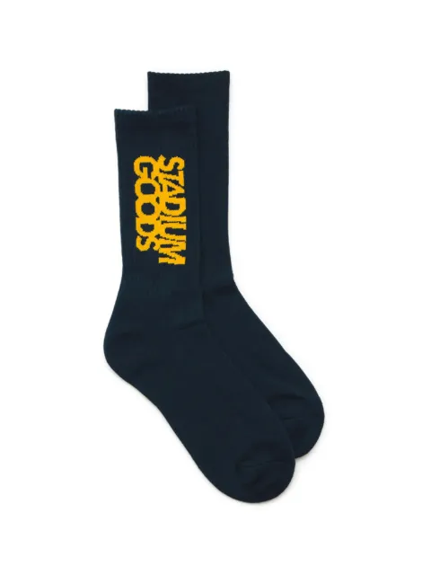 STADIUM GOODS® logo "Fab 5" crew socks Blue SGS0304