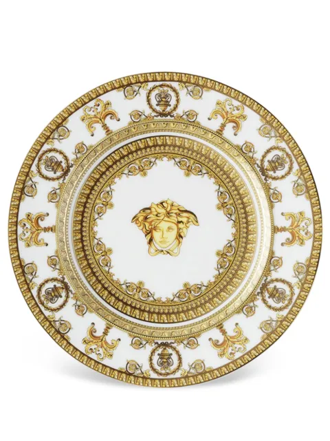 Versace I Love Baroque porcelain plate (18cm) White 1932540365210210