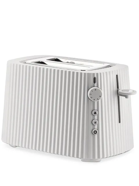 Alessi Plissé electric toaster White MDL08WUK