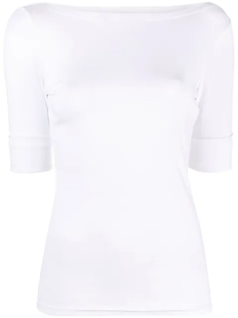 Lauren Ralph Lauren Judy boat neck top White 200654963
