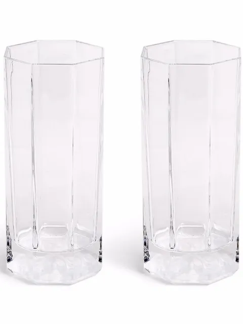 Versace Medusa Lumiere long drink glasses White 2066511083548870