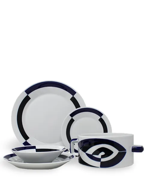 Sargadelos 18-piece dinner service set White 1628008