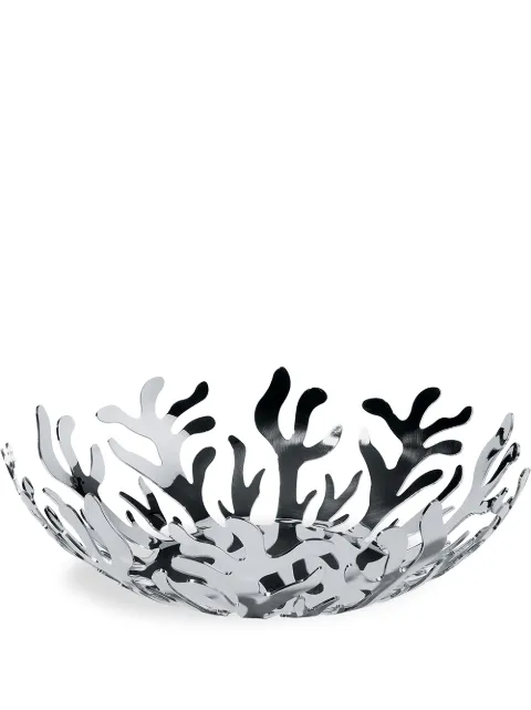 Alessi Mediterraneo fruit bowl Silver ESI0125